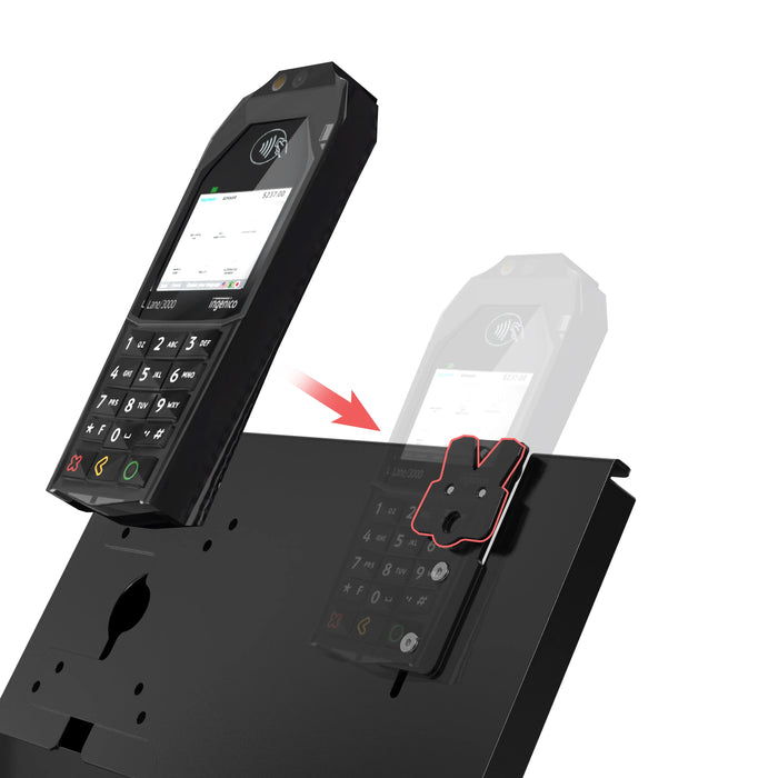 VESA Compatible Desk Mount w/ Printer Shelf Compartment CTA DIGITAL