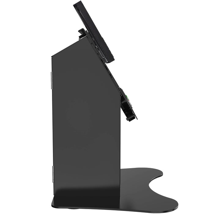 VESA Compatible Desk Mount w/ Printer Shelf Compartment CTA DIGITAL