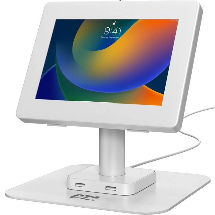 VESA Compatible Desk Mount with USB Ports and Cable Routing CTA DIGITAL