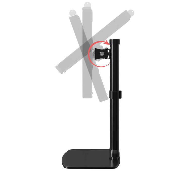 VESA Compatible Desk Stand w/ Height Adjustable Pole CTA DIGITAL