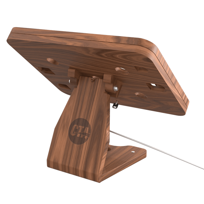 Wooden Security Kiosk Stand CTA DIGITAL