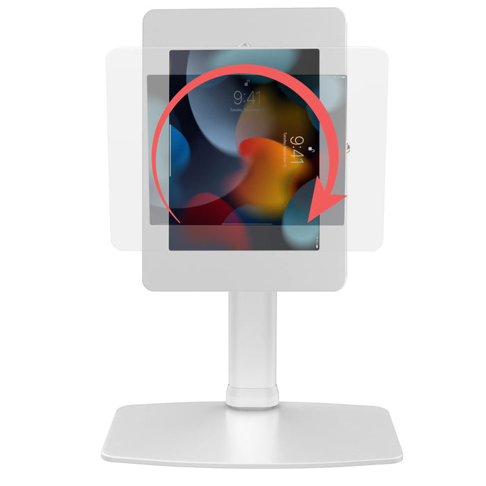 Adjustable VESA Compatible Desk Mount w/ Security Enclosure CTA DIGITAL