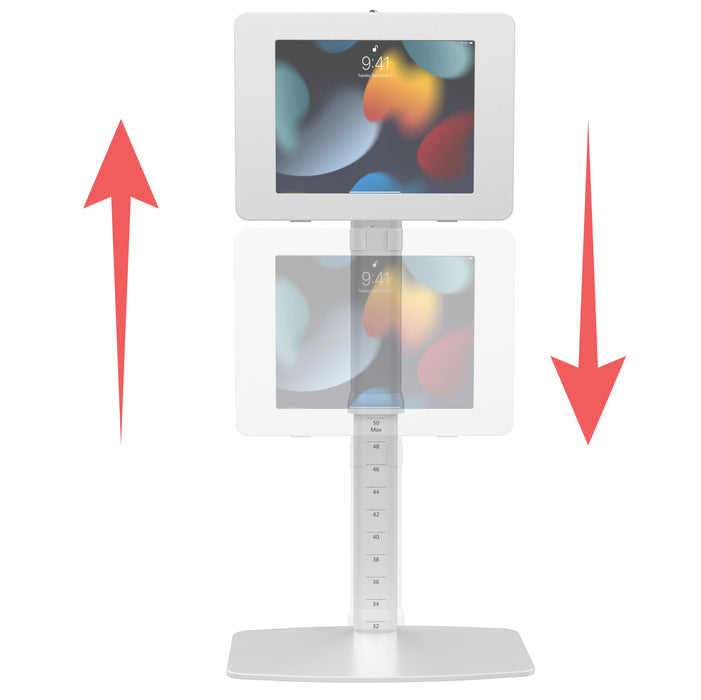 Adjustable VESA Compatible Desk Mount w/ Security Enclosure CTA DIGITAL
