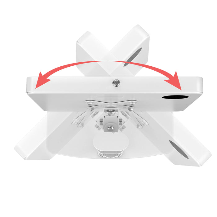 Adjustable VESA Compatible Desk Mount w/ Security Enclosure CTA DIGITAL