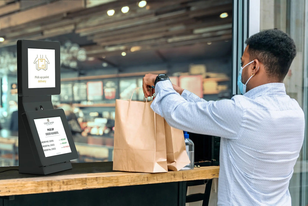 Dual Security Enclosure Desk Mount w/ Storage Compartment CTA DIGITAL