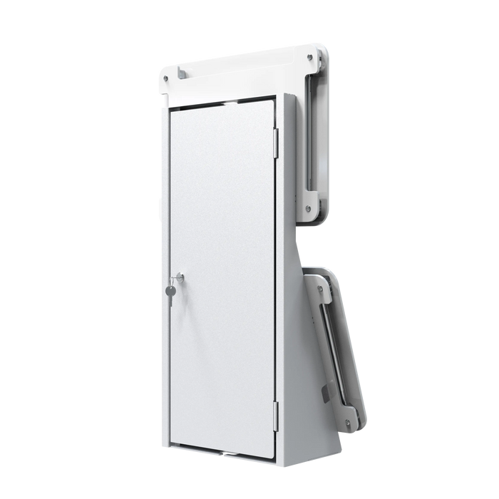 Dual Security Enclosure Desk Mount w/ Storage Compartment CTA DIGITAL