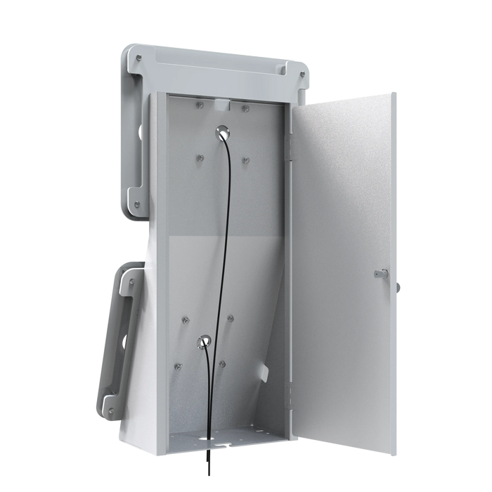 Dual Security Enclosure Desk Mount w/ Storage Compartment CTA DIGITAL