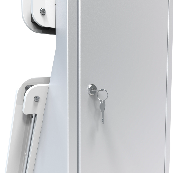 Dual Security Enclosure Desk Mount w/ Storage Compartment CTA DIGITAL