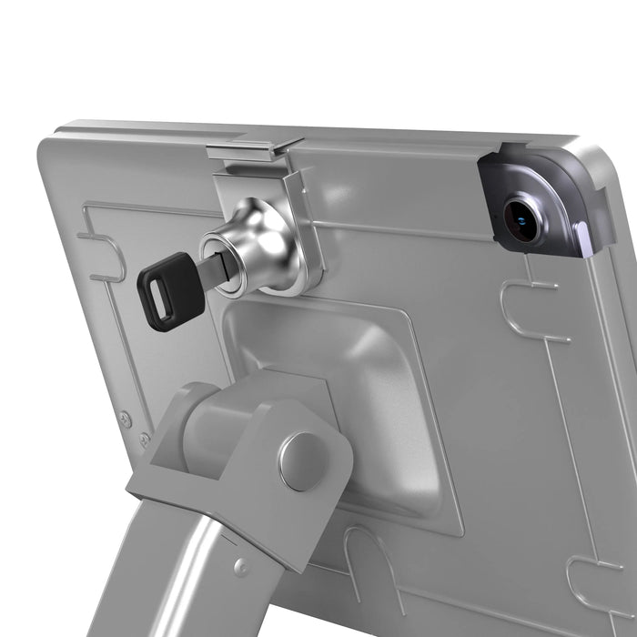 Dual Security Kiosk Stand with Locking Case and Cable CTA DIGITAL