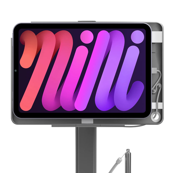 Dual Security Kiosk Stand with Locking Case and Cable CTA DIGITAL