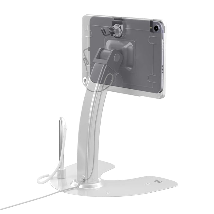 Dual Security Kiosk Stand with Locking Case and Cable CTA DIGITAL