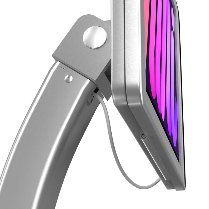 Dual Security Kiosk Stand with Locking Case and Cable CTA DIGITAL