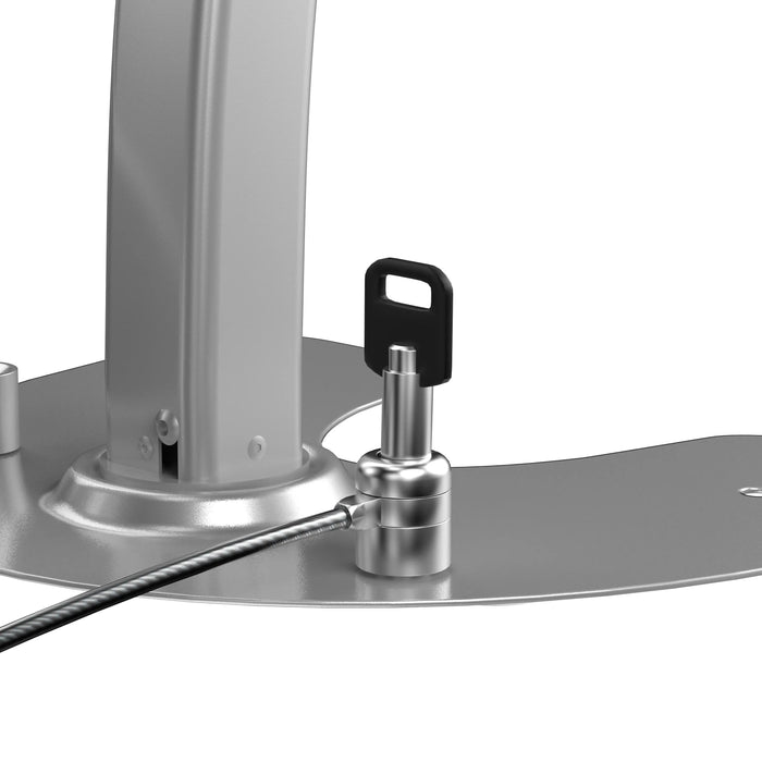 Dual Security Kiosk Stand with Locking Case and Cable CTA DIGITAL