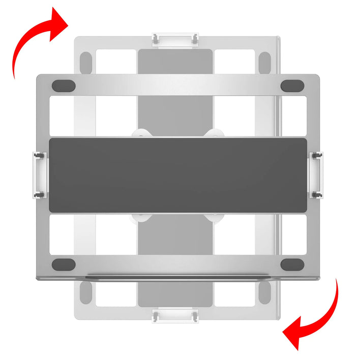 Heavy-Duty Rolling Floor Stand with Mount CTA DIGITAL