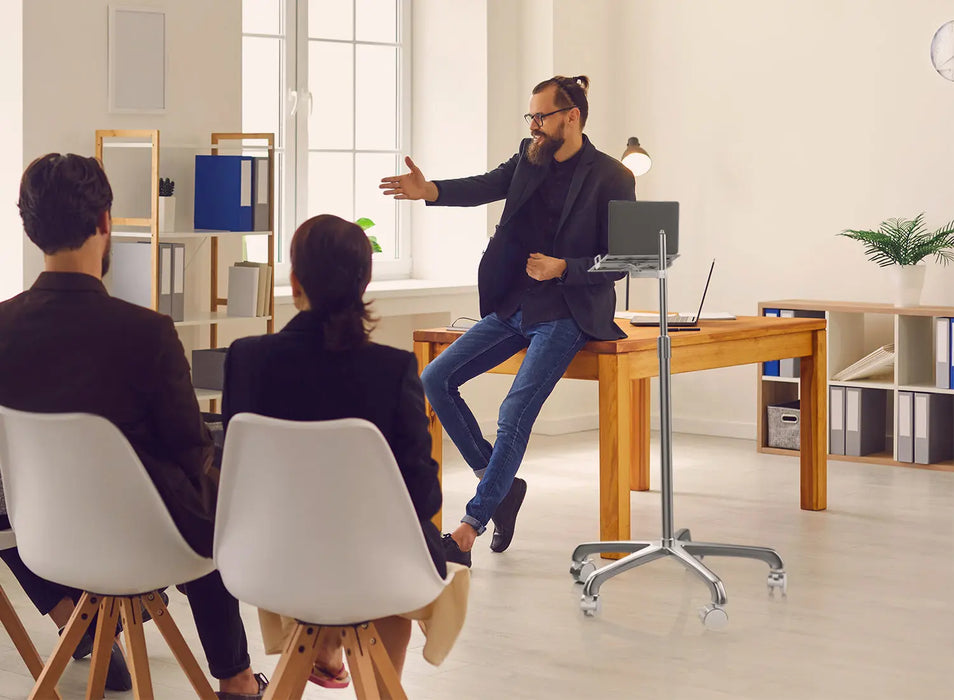 Height-Adjustable Floor Stand with Holder CTA DIGITAL