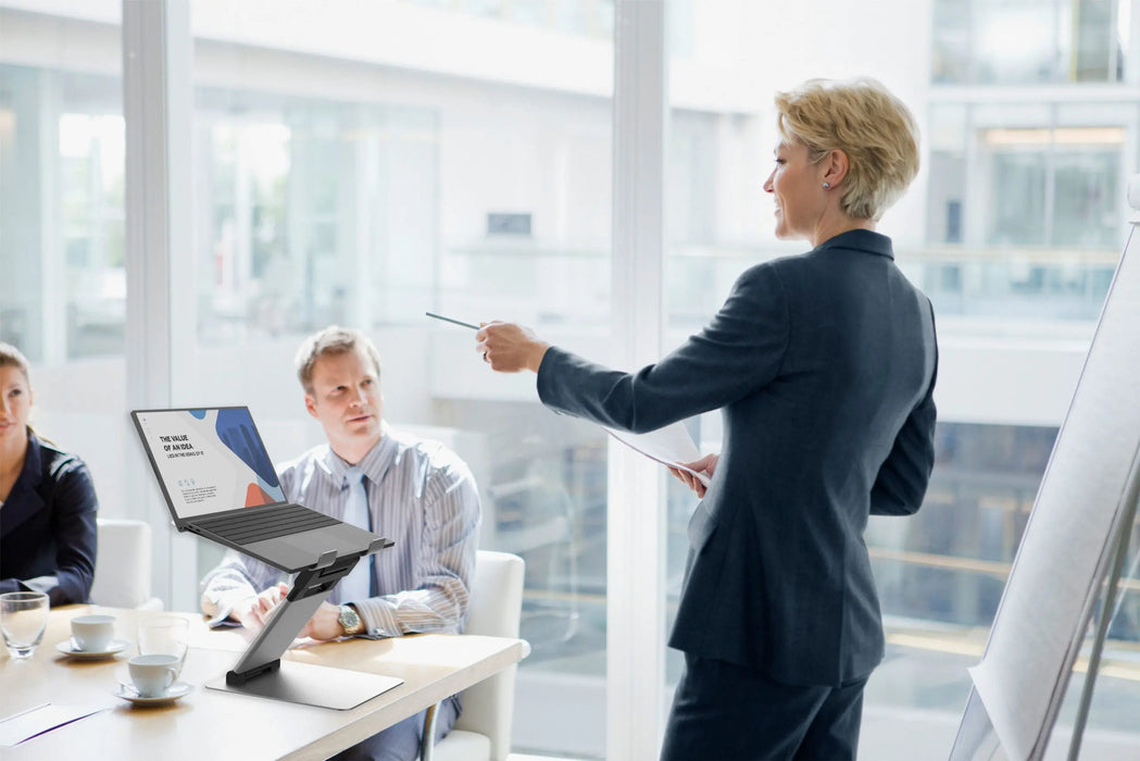 Height Adjustable Folding  Desk Mount for Laptops CTA DIGITAL