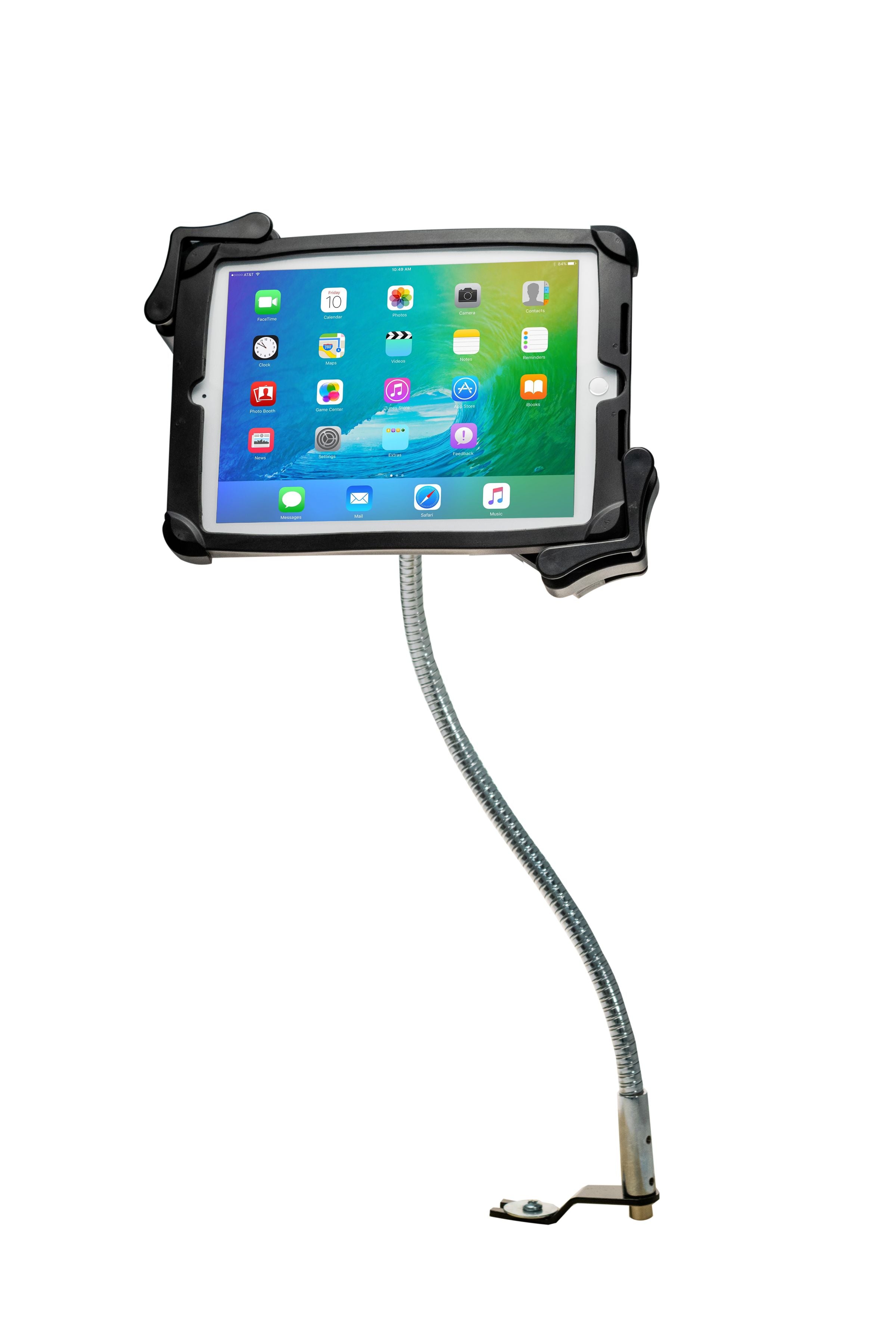 Gooseneck Car Mount for 7-14 Inch Tablets, including iPad 10.2-inch (7th/ 8th/ 9th Generation)