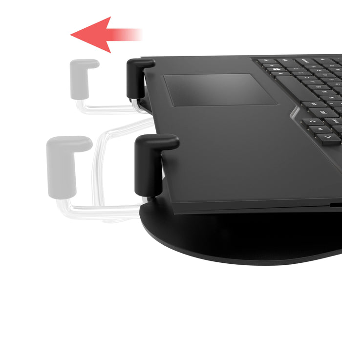 VESA-Compatible Laptop (And Other Devices) Holder with Built-in Cooling Fan CTA DIGITAL