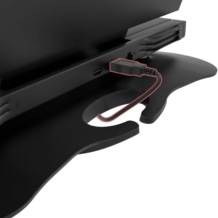VESA-Compatible Laptop (And Other Devices) Holder with Built-in Cooling Fan CTA DIGITAL