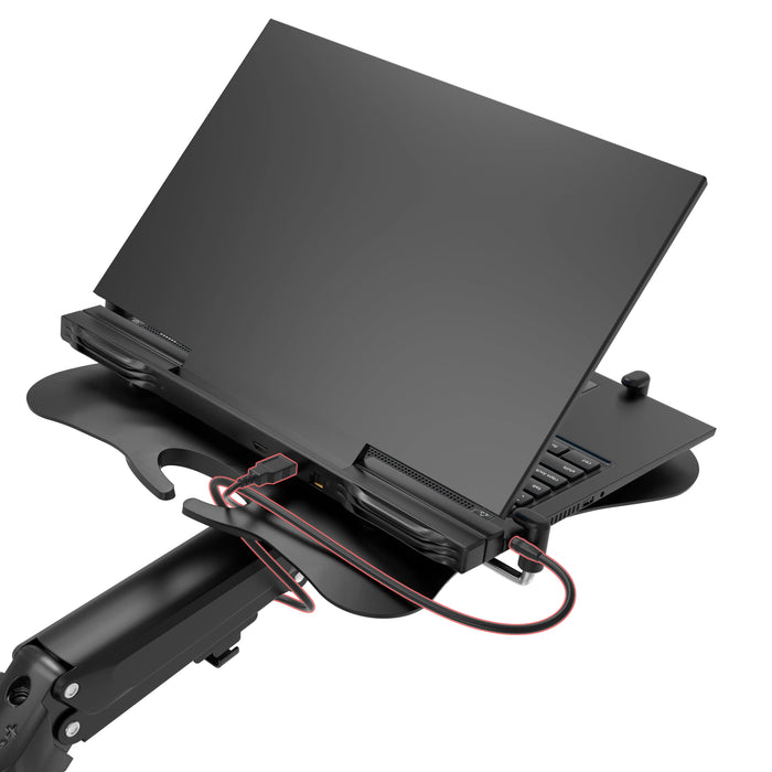 VESA-Compatible Laptop (And Other Devices) Holder with Built-in Cooling Fan CTA DIGITAL