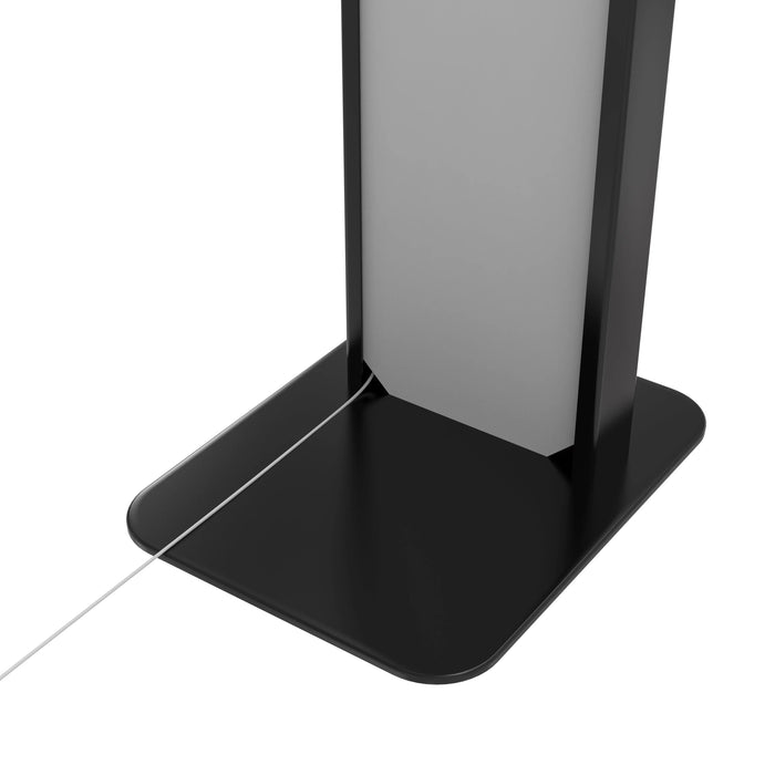 Premium Floor Stand Kiosk with Graphic Slots and VESA Plate CTA DIGITAL