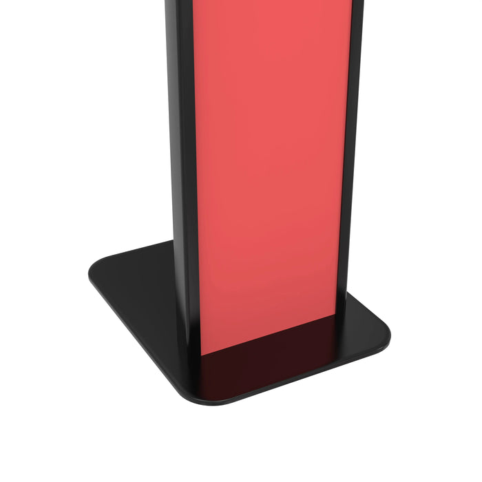 Premium Floor Stand Kiosk with Graphic Slots and VESA Plate CTA DIGITAL