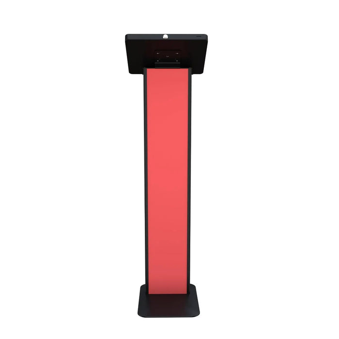 Premium Locking Floor Stand Kiosk w/ Graphic Card Slot & Automatic Soap Dispenser CTA DIGITAL