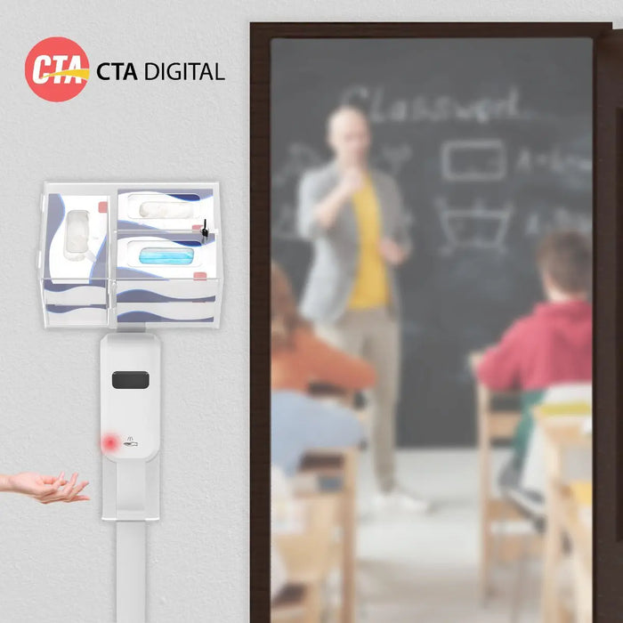 Premium Thin Profile Sanitizing Station CTA DIGITAL