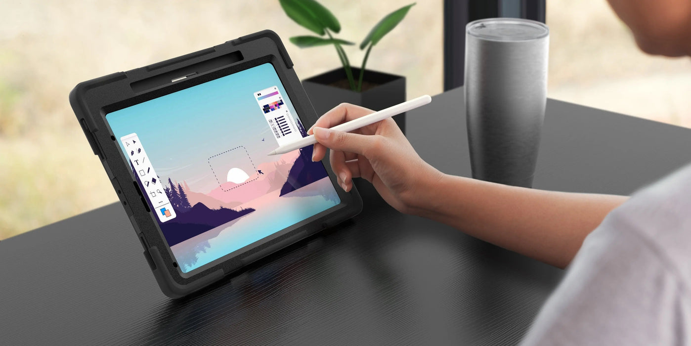 Protective Case with Built-in Kick Stand and Hand Strap CTA DIGITAL