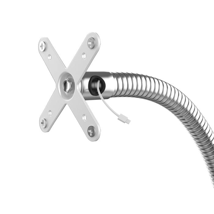 Thick, Heavy-Duty Security Gooseneck w/ Dual VESA Plates CTA DIGITAL