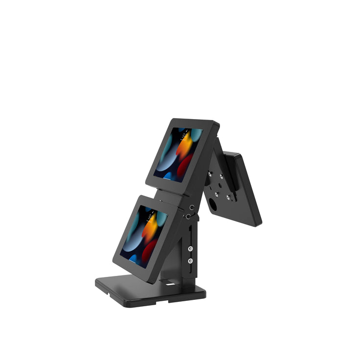 Triple-Screen Adjustable Kiosk w/ Security Enclosures CTA DIGITAL