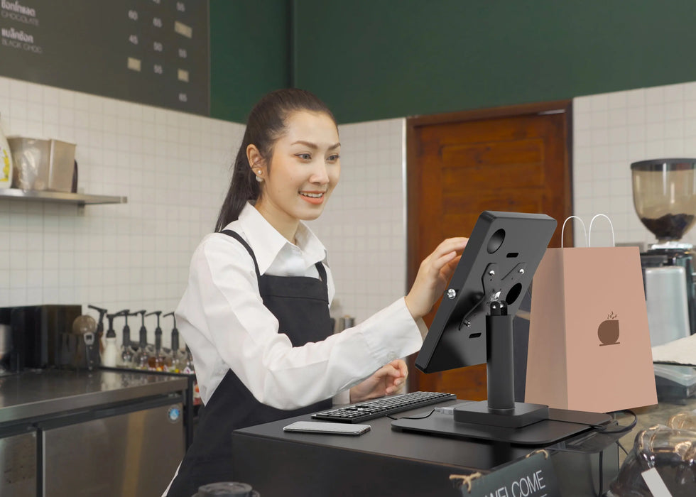 VESA Compatible Desk Mount with USB Ports and Cable Routing CTA DIGITAL
