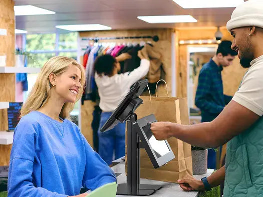 Two way POS Kiosk Stand CTA DIGITAL