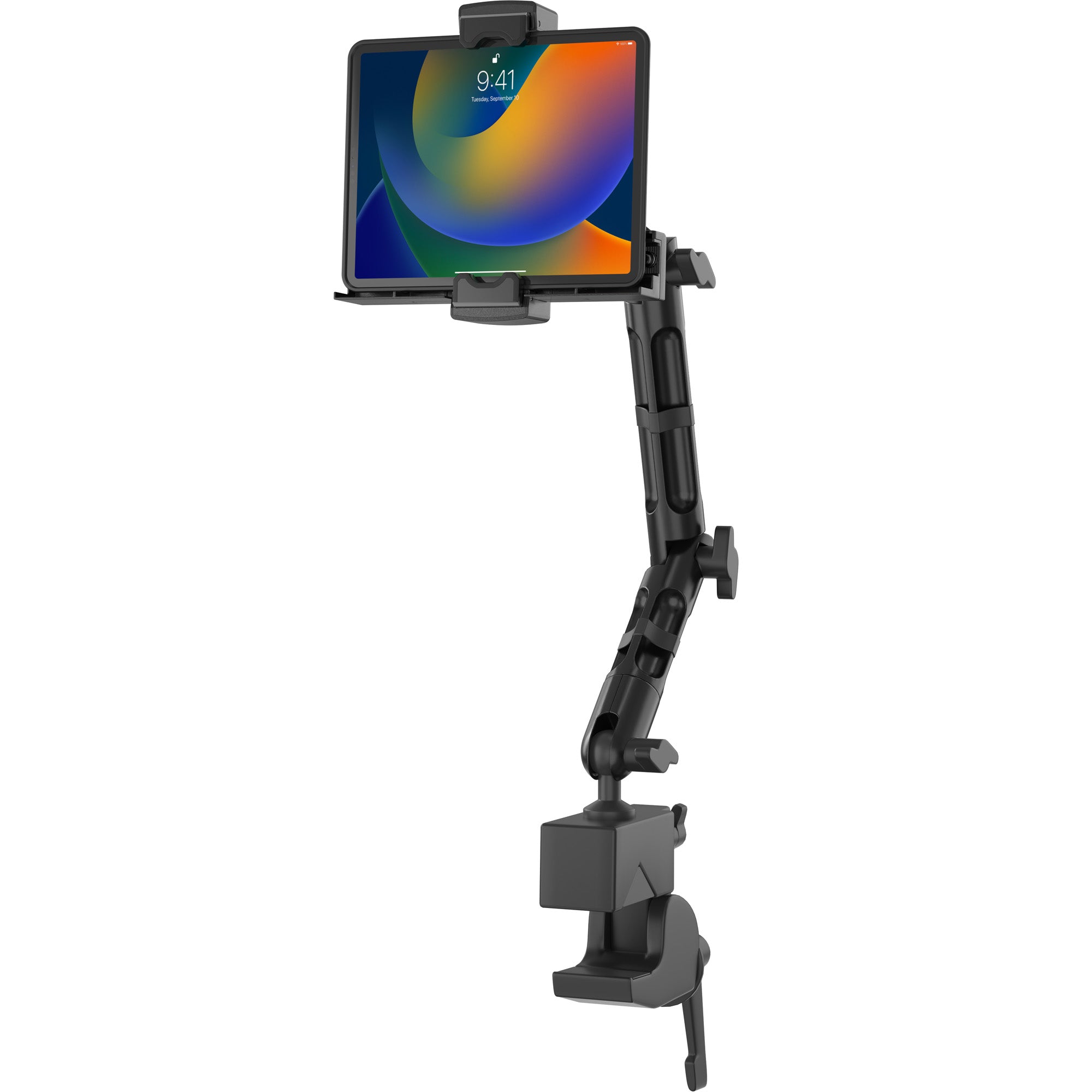 Custom Flex Clamp Mount with Security Holder for OtterBox uniVERSE and Defender Series Cases