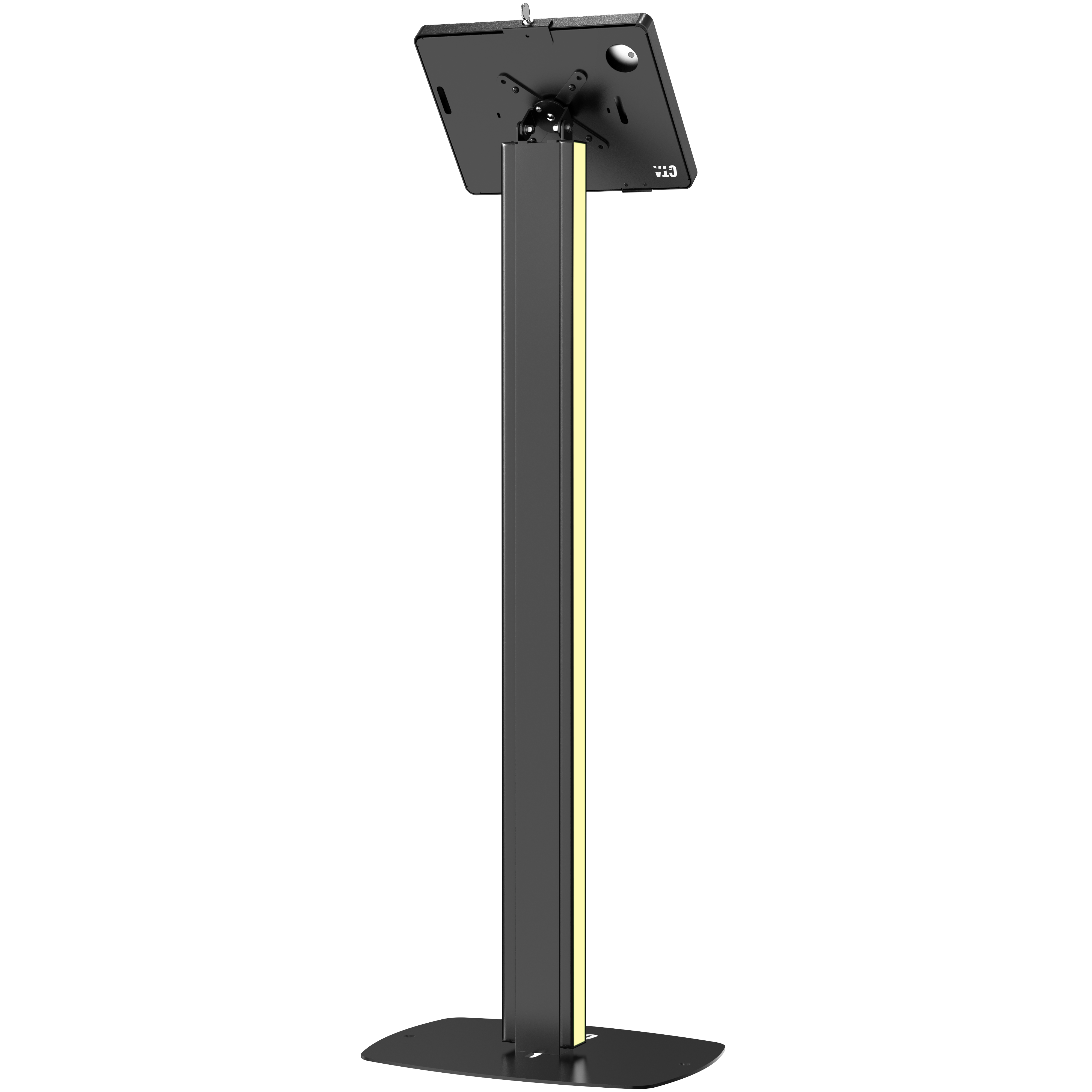 Premium Thin Floor Stand w/ LED Light Add-On for 9 - 11 inch Tablets including 11 inch iPad Air M2/ Pro M4 (2024) & more