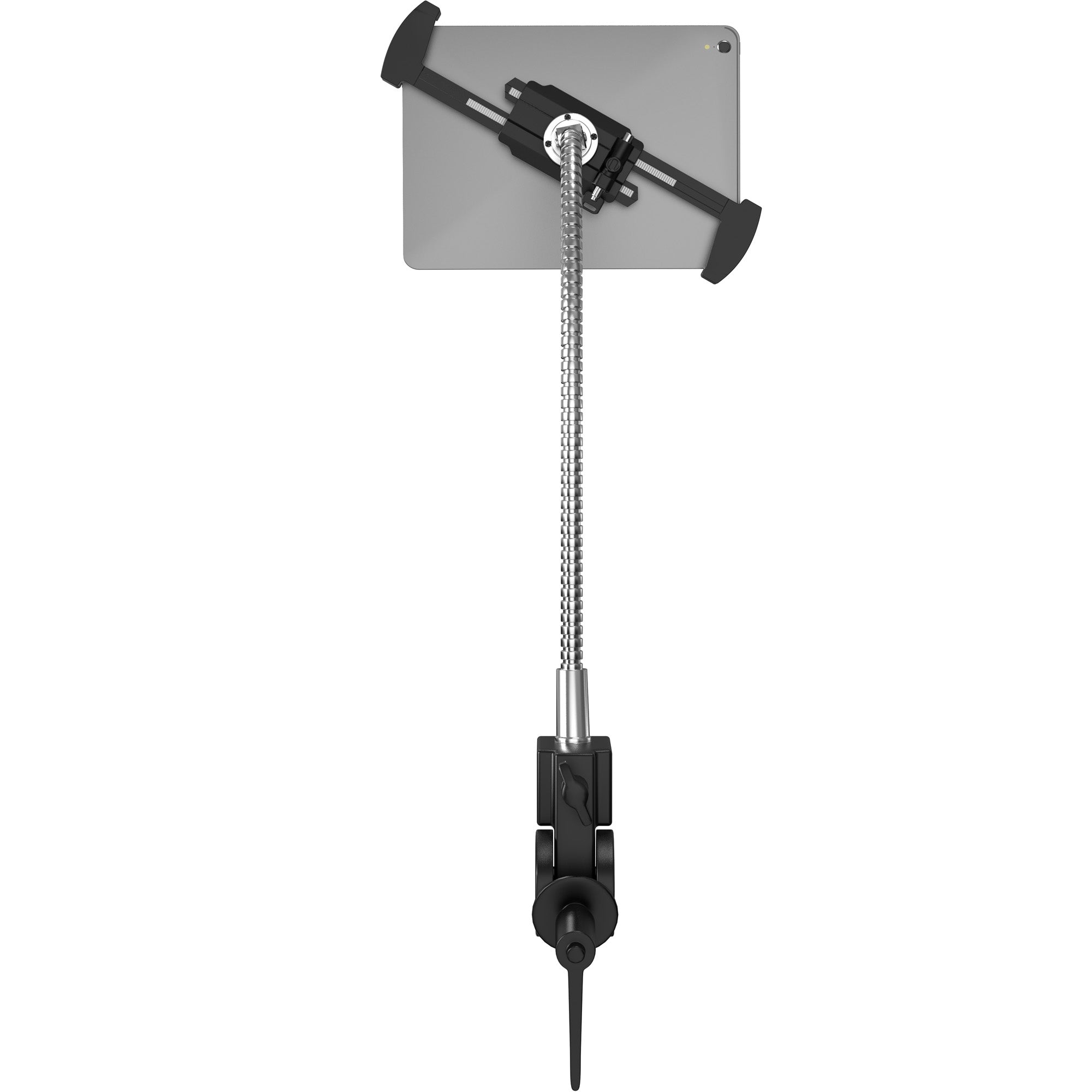 Rust Proof Security Gooseneck Clamp for Tablets up to 1" in Thickness