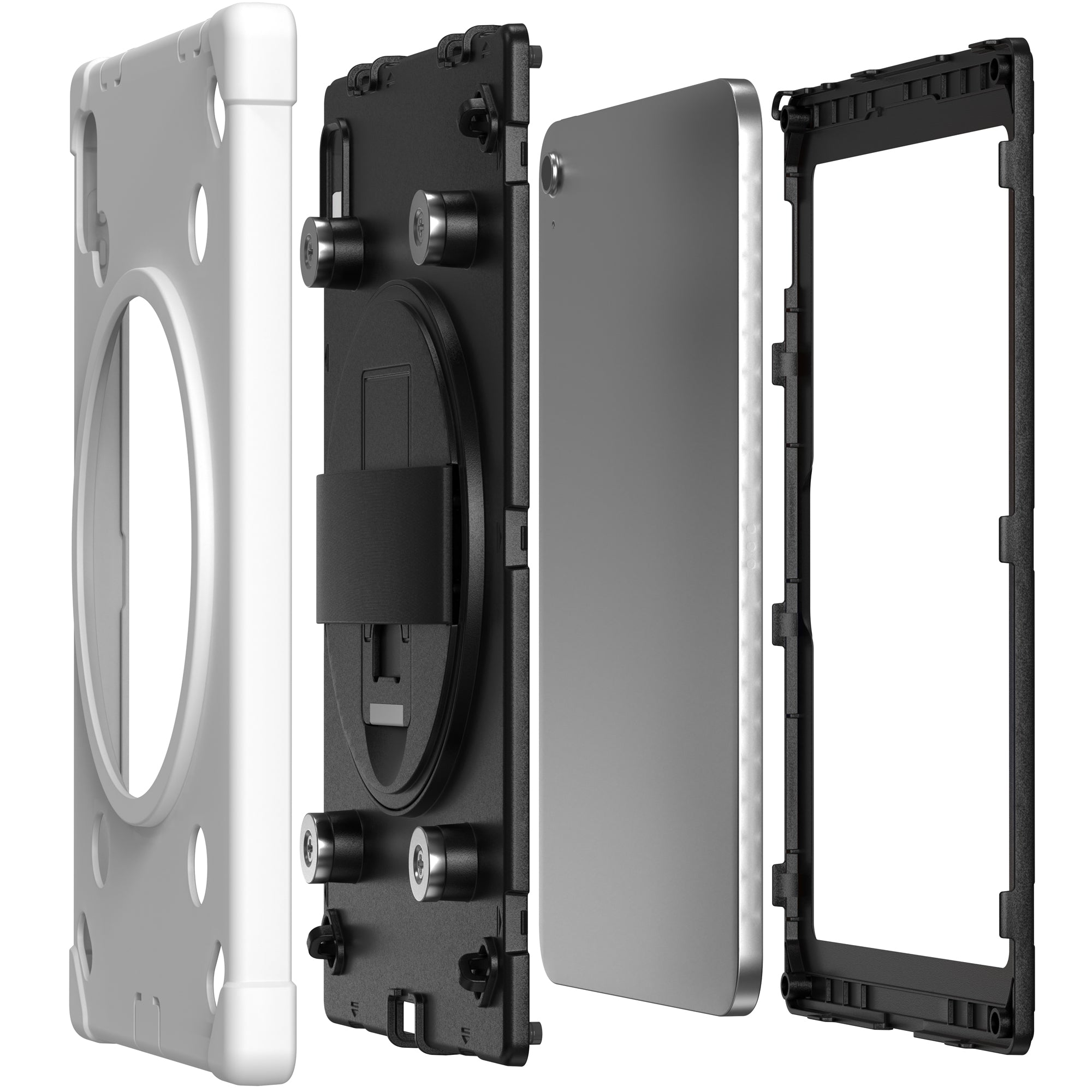 Magnetic Splash-Proof Case with Metal Mounting Plates