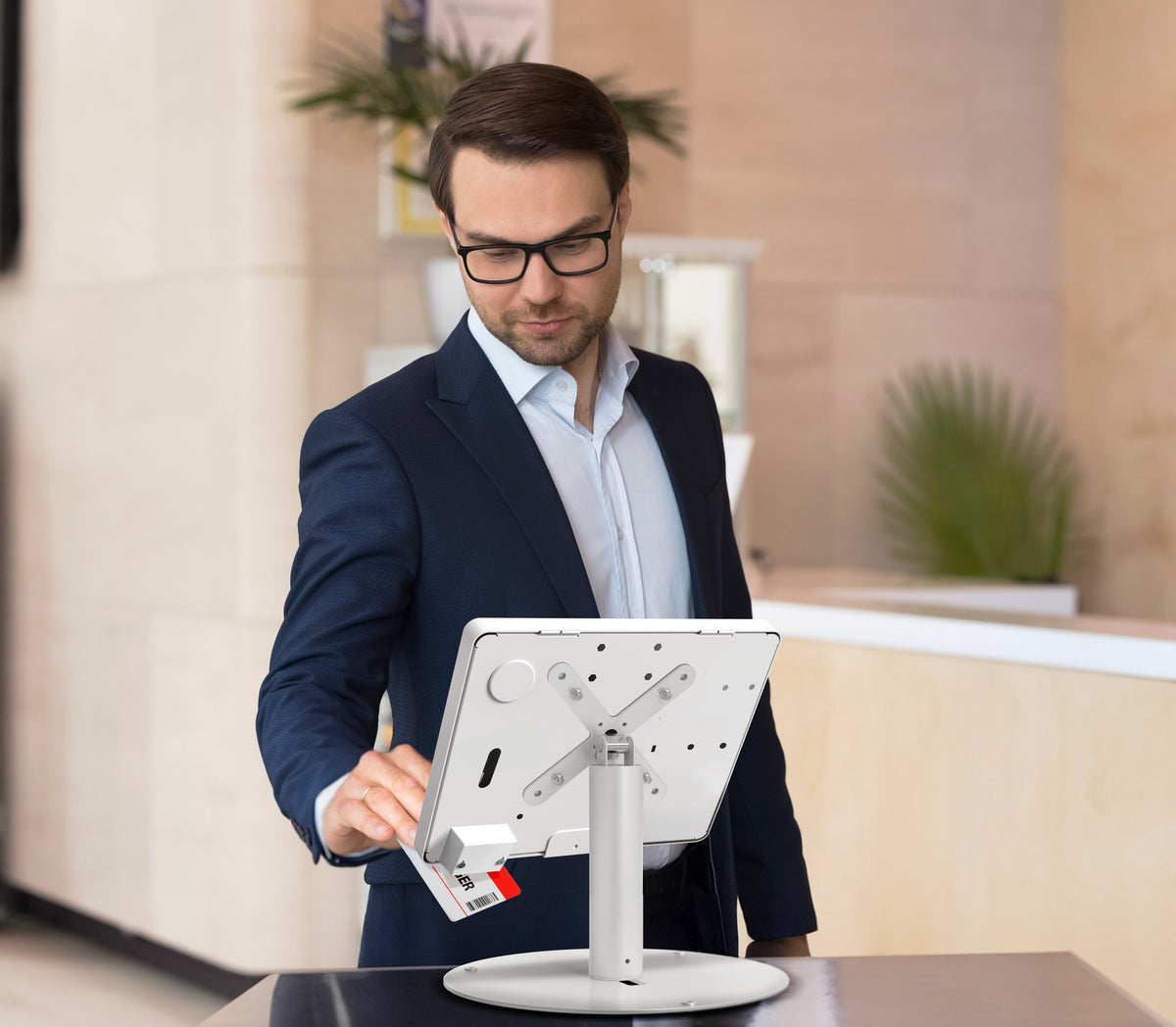Universal Security Enclosure with Honeywell 2D Scanner