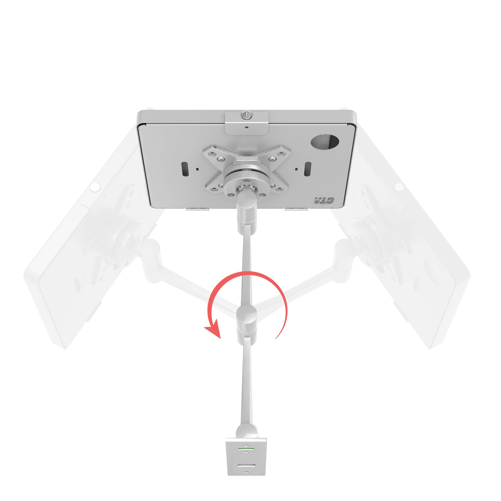 VESA Wall Mount Arm with Enclosure