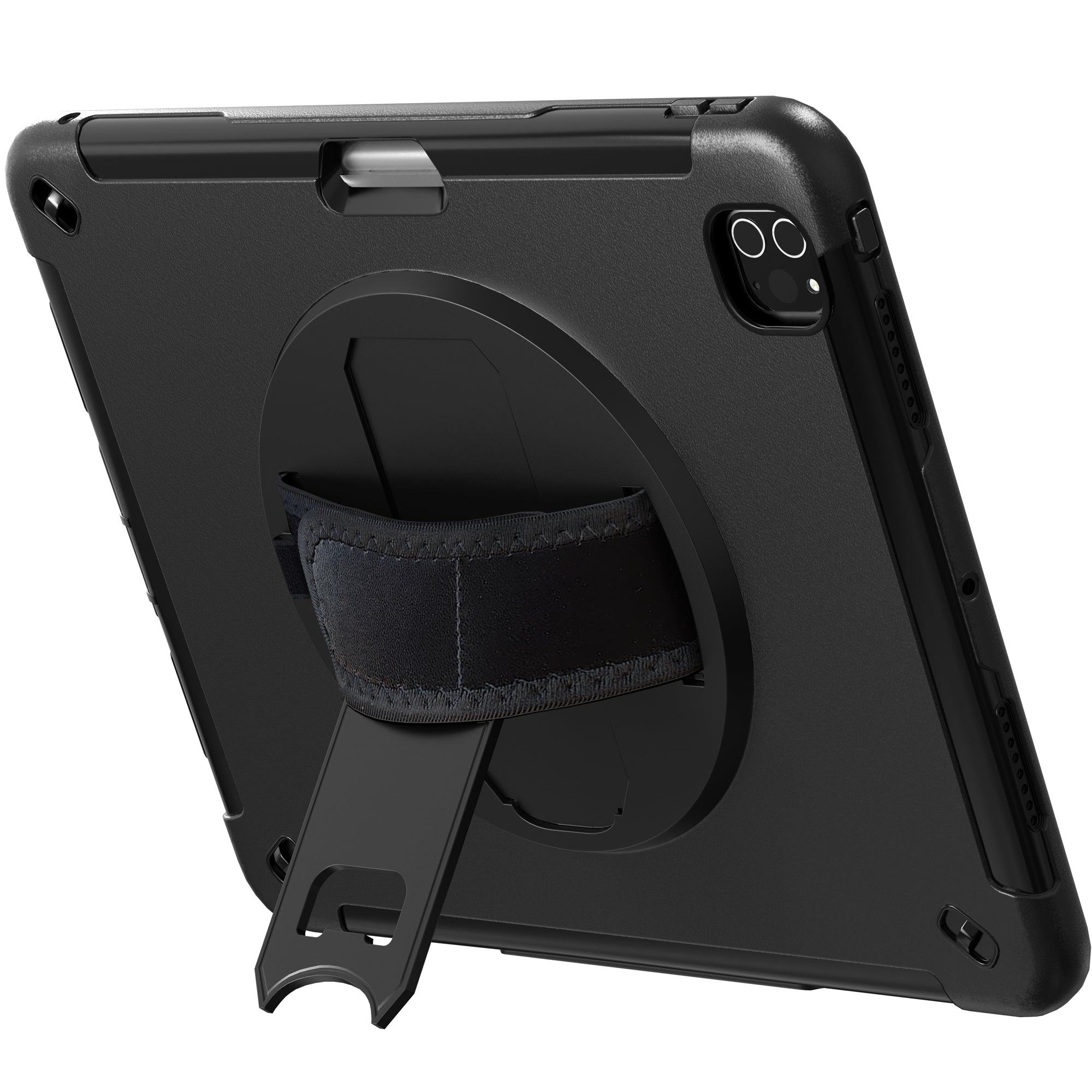 Protective Case with Build in 360° Rotatable Grip Kickstand