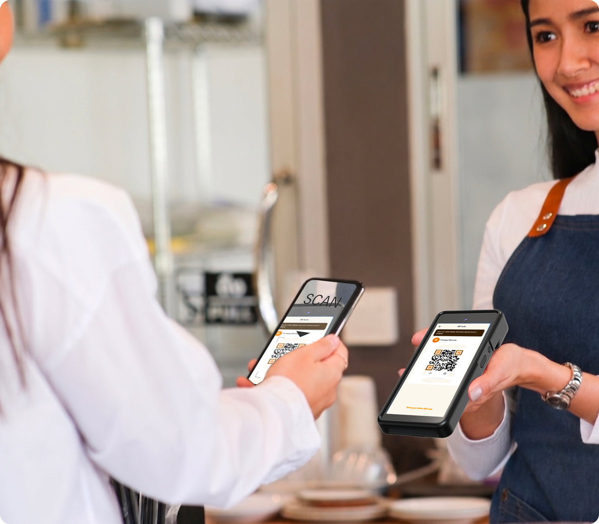 Protective Case with Adjustable Hand Strap for Square Handheld POS Device