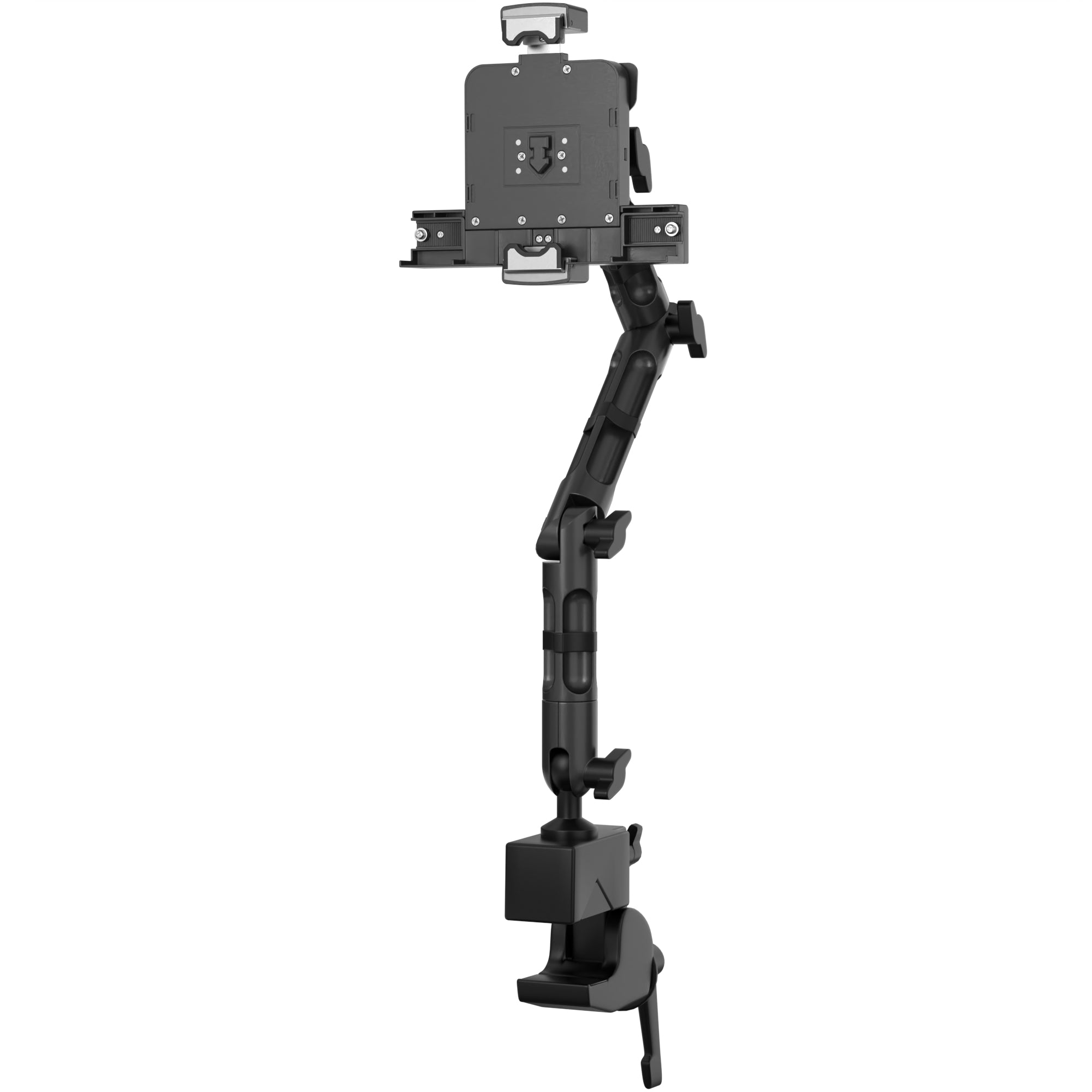 Custom Flex Clamp Mount with Security Holder for OtterBox uniVERSE and Defender Series Cases