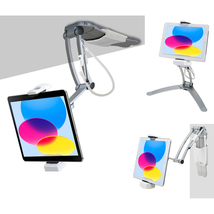 2-in-1 Kitchen Mount Stand for 7-13 Inch Tablets, including iPad 10.2-inch (7th/ 8th/ 9th Generation)