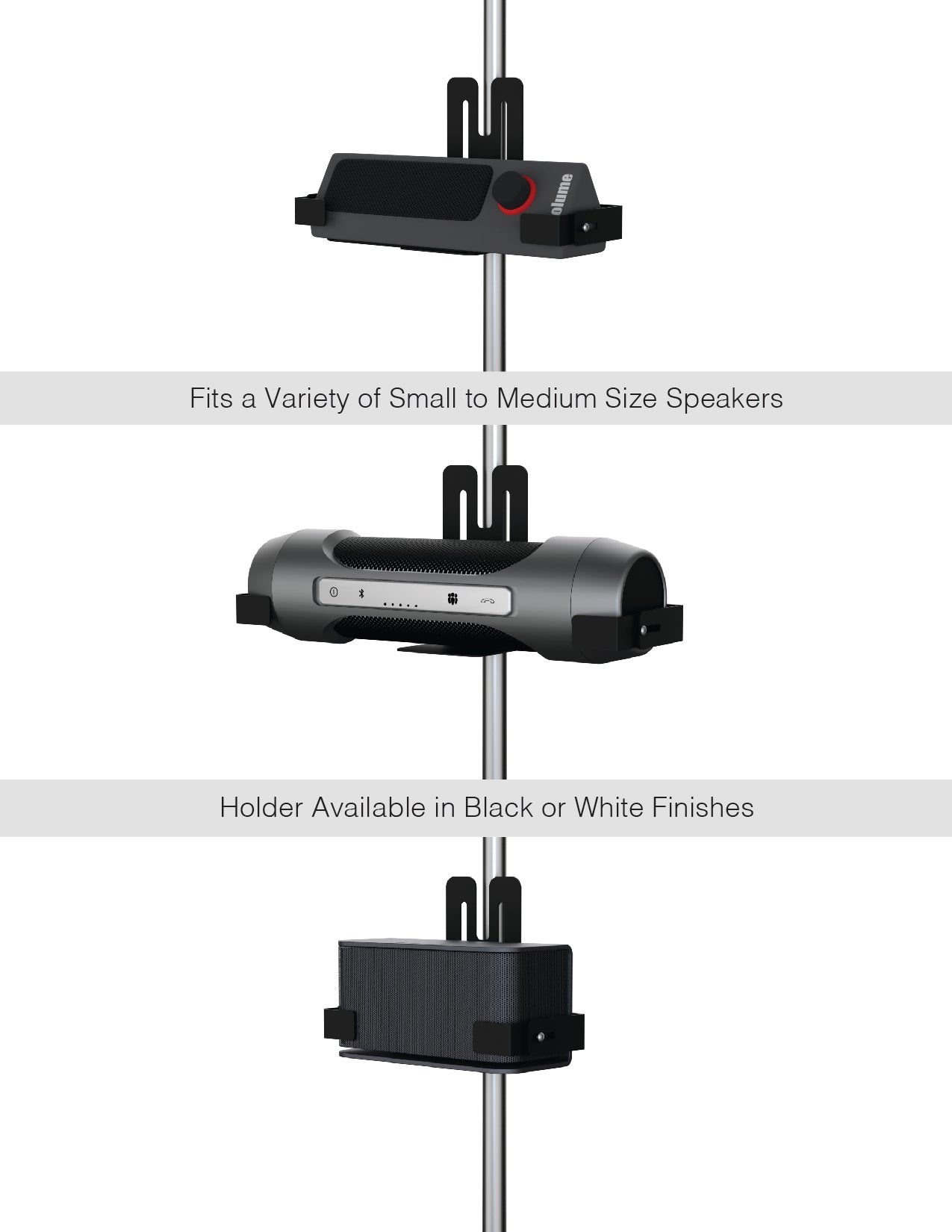 Magnetic Speaker Holder for PAD-PARAW and Mobile Floor Stands