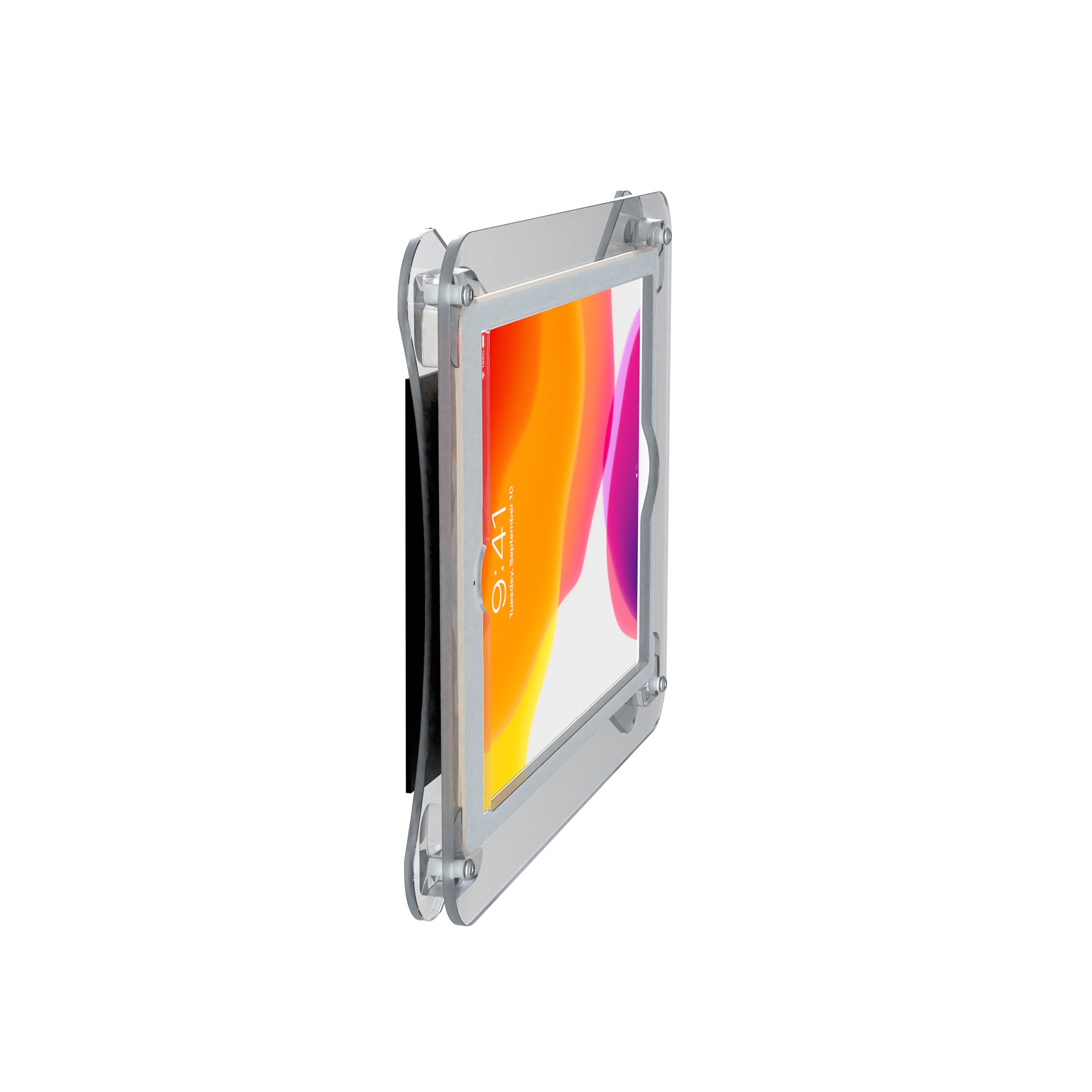 Premium Security Translucent Acrylic Wall Mount for 10.2-inch iPad 7th/ 8th/ 9th Gen & More