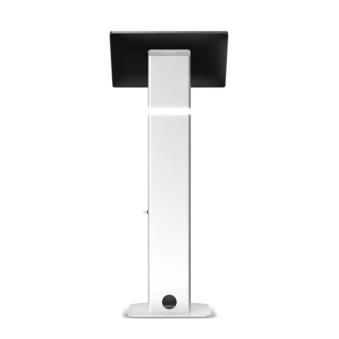 35’Interactive Kiosk Floor stand with LED Light and Printer Compartment CTA DIGITAL
