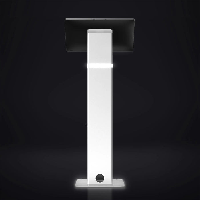 35’Interactive Kiosk Floor stand with LED Light and Printer Compartment CTA DIGITAL