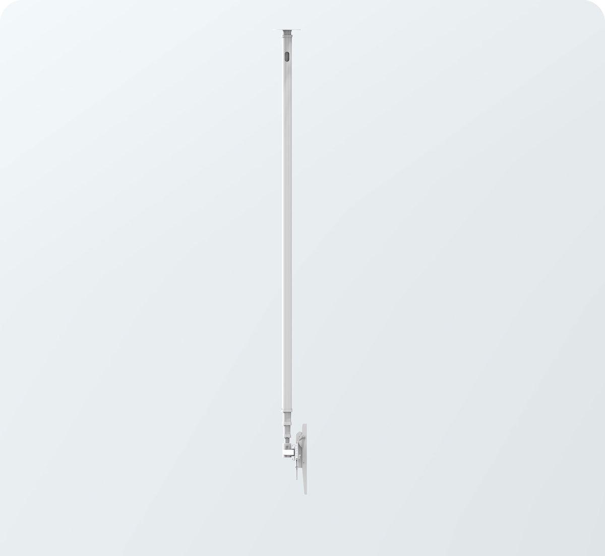Triple Screen Telescoping Ceiling Dual Pole Mount