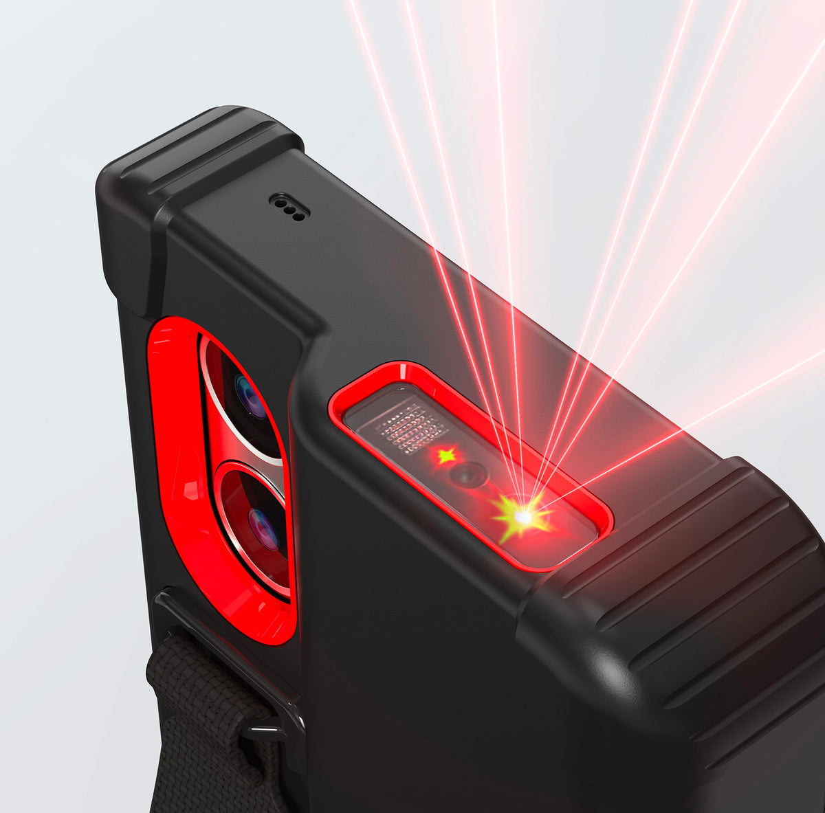 Protective Charging Case with Integrated Honeywell Scanner for Phone