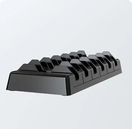 6 VersaGuard Cases for iPad 11 with a Six Unit Pogo Charging Dock CTA DIGITAL
